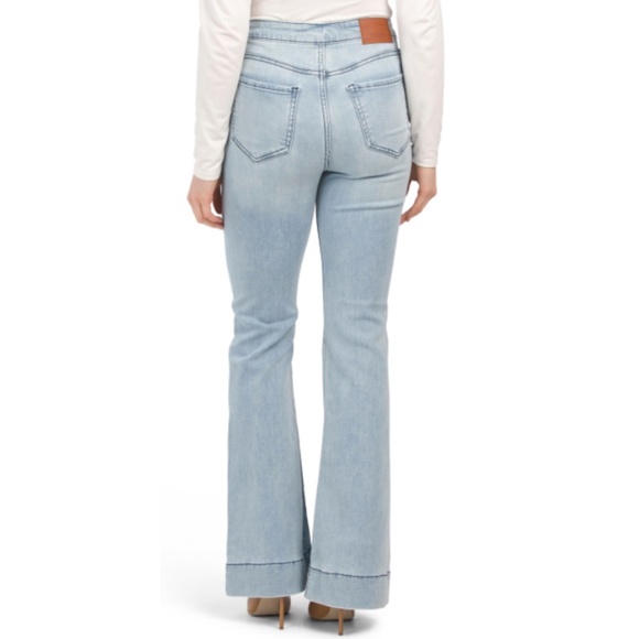 NWOT Hidden The Happi High Rise Extended Waistband Flare Jeans- - Picture 2 of 2